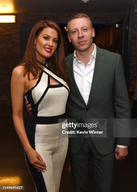 Hilary Roberts and Macklemore attend MusiCares® Concert For Recovery Presented by Amazon Music, Honoring Macklemore at The Novo at L.A. Live on May...