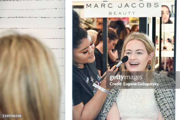 Sarah Bray attends the Meet Marc Jacobs Beauty & Global Artistry Ambassador, Nikkie Tutorials at Sephora Times Square on June 13, 2019 in New York...