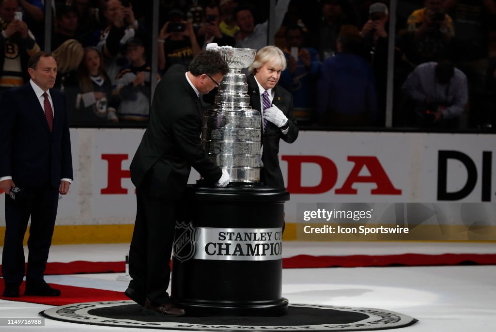 NHL: JUN 12 Stanley Cup Final - Blues at Bruins