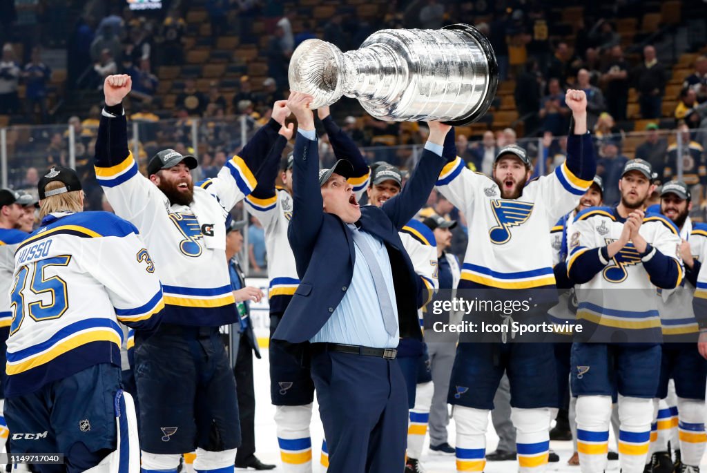 NHL: JUN 12 Stanley Cup Final - Blues at Bruins