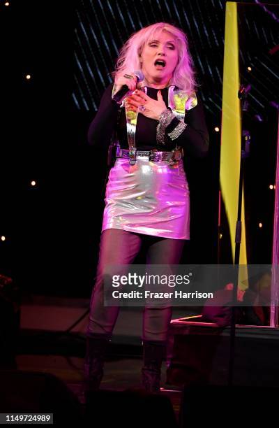 Debbie Harry of Blondie performs onstage 36th Annual ASCAP Pop Music Awards at The Beverly Hilton Hotel on May 16, 2019 in Beverly Hills, California.