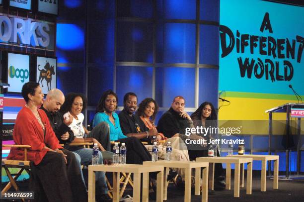 Debbie Allen, Darryl M. Bell, Cree Summer, Dawnn Lewis, Kadeem Hardison, Jasmine Guy, Sinbad and Lisa Bonet of "A Different World"