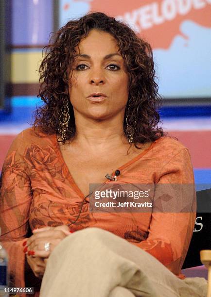 Jasmine Guy of "A Different World" during Comedy Central, TVLand, Nick and Nickelodeon Summer 2006 TCA Press Tour - Panel at Ritz-Carlton Hotel in...