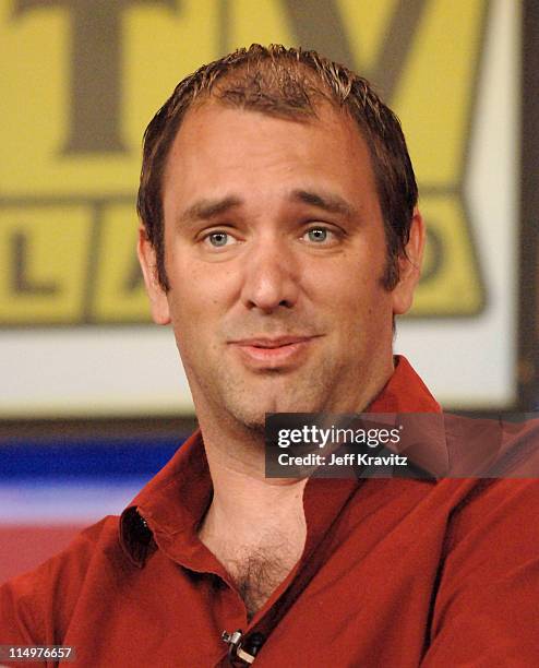 Trey Parker of "South Park" during Comedy Central, TVLand, Nick and Nickelodeon Summer 2006 TCA Press Tour - Panel at Ritz-Carlton Hotel in Pasadena,...