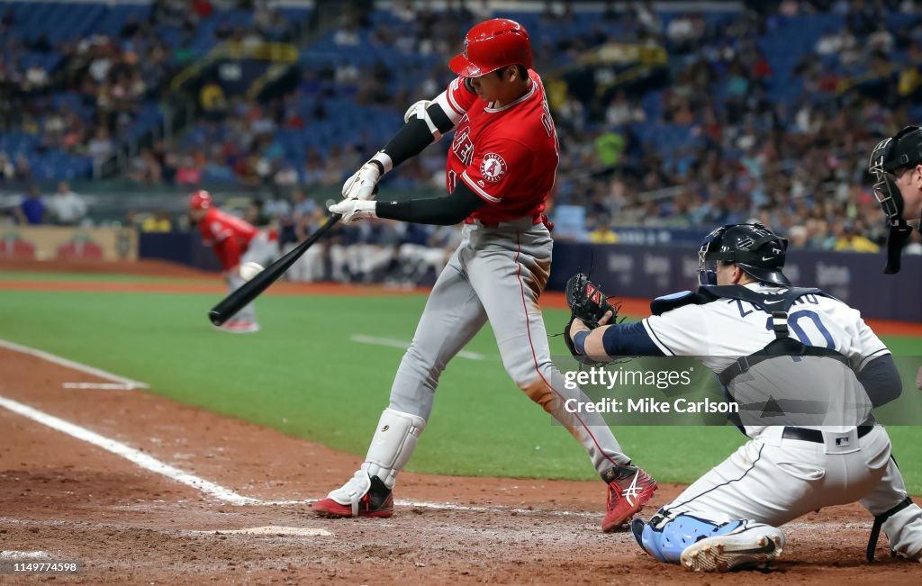 Los Angeles Angels v Tampa Bay Rays