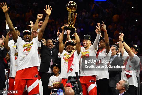 2019 Raptors Shot The Toronto Raptors celebrate after winning the 2019 NBA Finals... ニュース ...