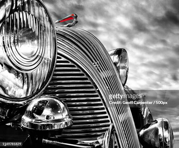 lights and chrome - geoff carpenter stock pictures, royalty-free photos & images