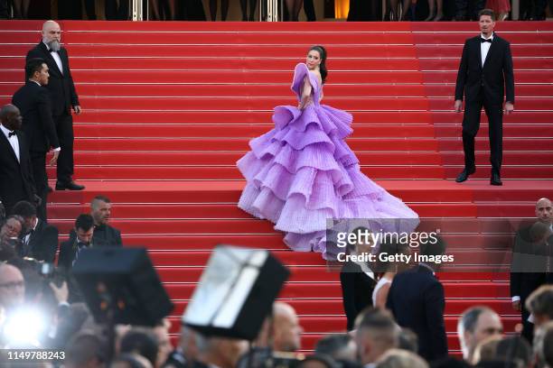 Sririta Jensen attends the screening of "Rocket Man" during the 72nd annual Cannes Film Festival on May 16, 2019 in Cannes, France.