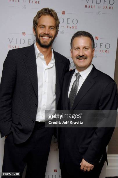 Craig Kornblau, President of Universal Studios Home Entertainment was joined by Paul Walker on Monday evening at the Beverly Hilton in Los Angeles as...