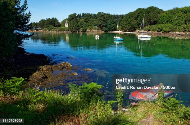 anse pouldohan - concarneau stock pictures, royalty-free photos & images