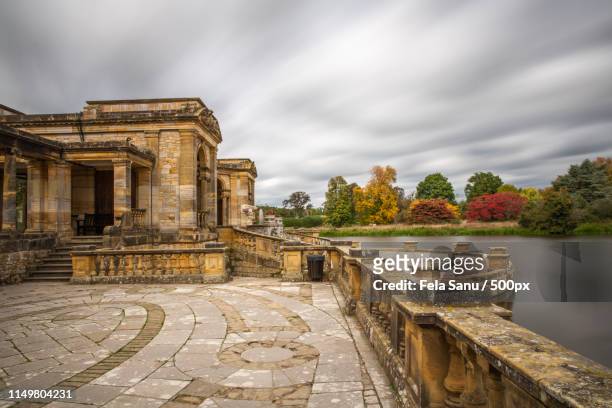 loggia at hever castle - hever castle stock pictures, royalty-free photos & images
