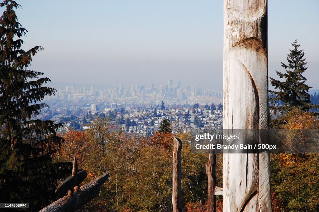 Cityscape in autumn