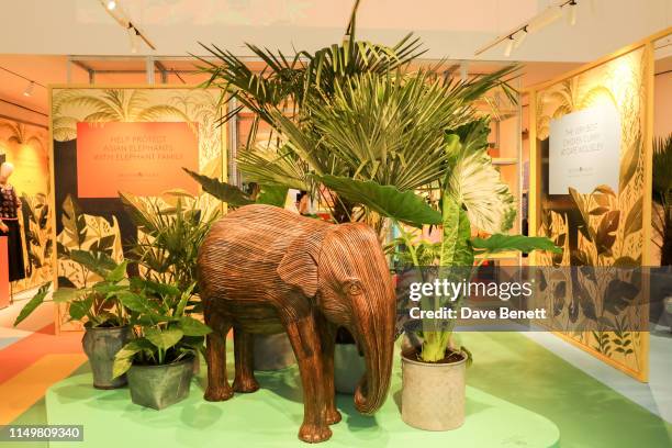 General view at a colourful celebration of All Things India at Bicester Village on May 17, 2019 in Bicester, England.