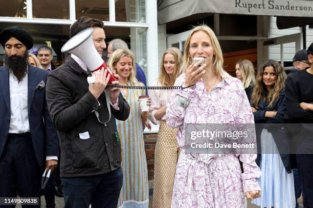 Ruth Ganesh attends a colourful celebration of All Things India at Bicester Village on May 17, 2019 in Bicester, England.