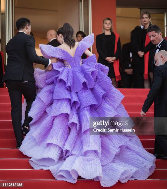 Sririta Jensen attends the screening of "Rocket Man" during the 72nd annual Cannes Film Festival on May 16, 2019 in Cannes, France.