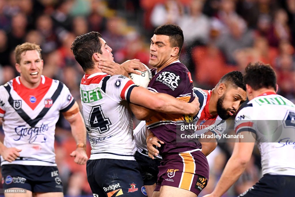 NRL Rd 10 - Broncos v Roosters