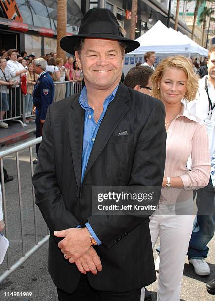 Micky Dolenz and daughter Ami Dolenz during "Meet The Robinsons" Los Angeles Premiere - Red Carpet at El Capitan Theatre in Hollywood, California,...