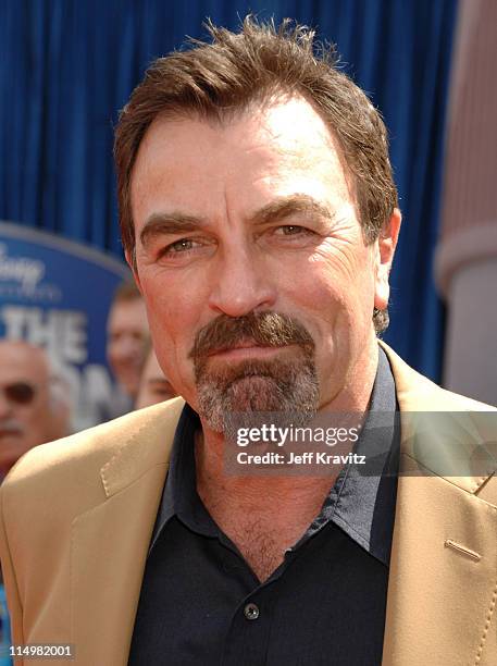 Tom Selleck during "Meet The Robinsons" Los Angeles Premiere - Red Carpet at El Capitan Theatre in Hollywood, California, United States.