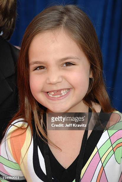 Bailee Madison during "Meet The Robinsons" Los Angeles Premiere - Red Carpet at El Capitan Theatre in Hollywood, California, United States.