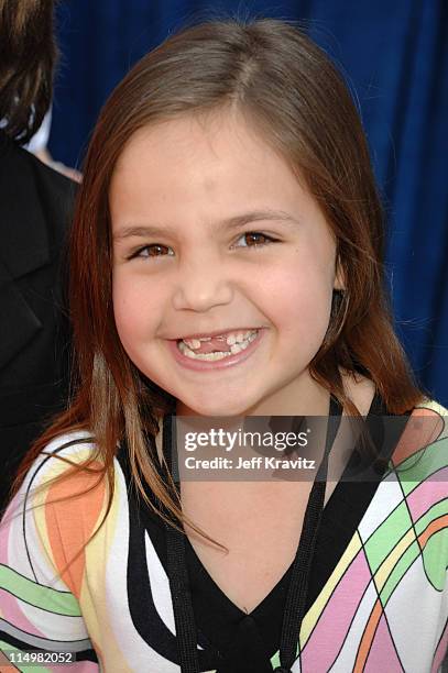 Bailee Madison during "Meet The Robinsons" Los Angeles Premiere - Red Carpet at El Capitan Theatre in Hollywood, California, United States.