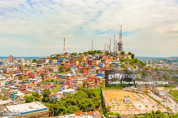 santa ana hill in guayaquil, ecuador - guayaquil foto e immagini stock