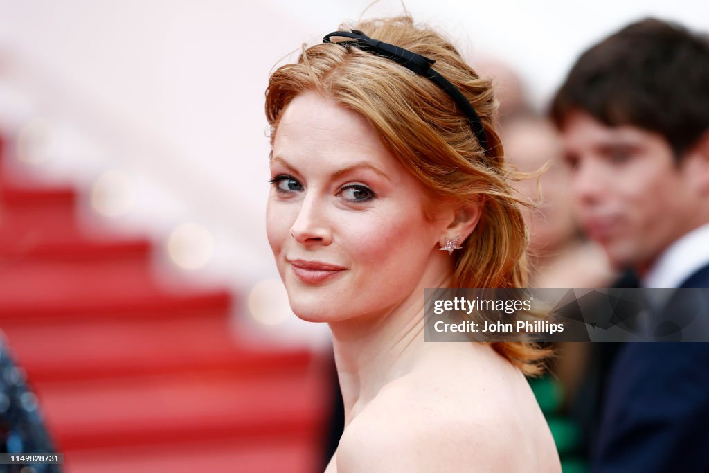 Emily Beecham attends the screening of "Little Joe" during the 72nd