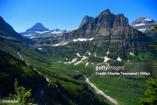 majestic glacier national park - columbia falls stock pictures, royalty-free photos & images