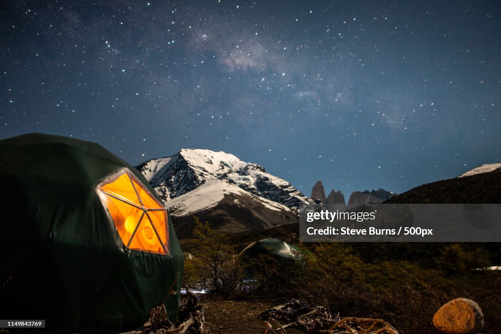 Ecocamp Patagonia Under The Milky Way
