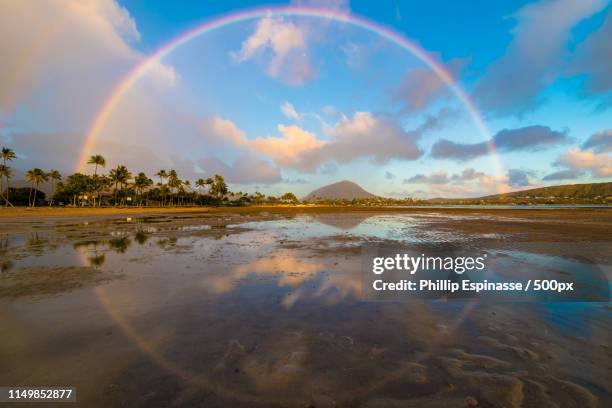 when rainbows go - 360 uk stock-fotos und bilder