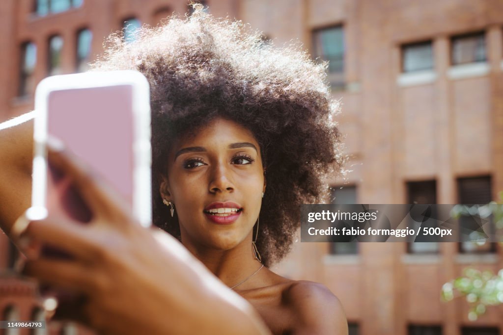 Beautiful Woman In New York