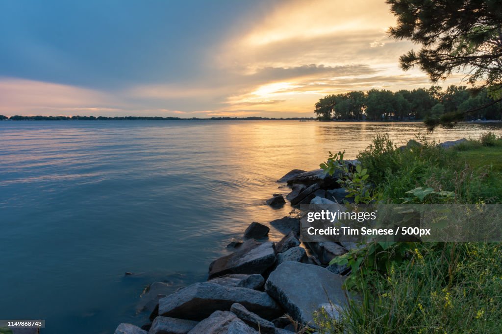 Sunset On The Lake