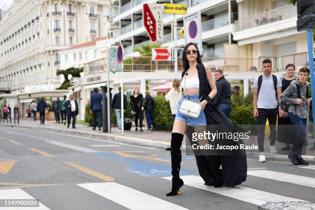 Sririta Jensen is seen during the 72nd annual Cannes Film Festival at on May 17, 2019 in Cannes, France.