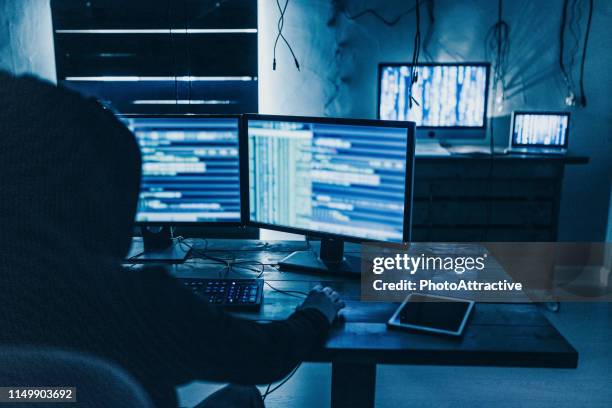 computer programmer - broadcast control room stock pictures, royalty-free photos & images