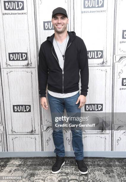 Mike Caussin visits the Buiid Series to discuss the podcast 'Whine Down with Jana and Mike' at Build Studio on May 17, 2019 in New York City.