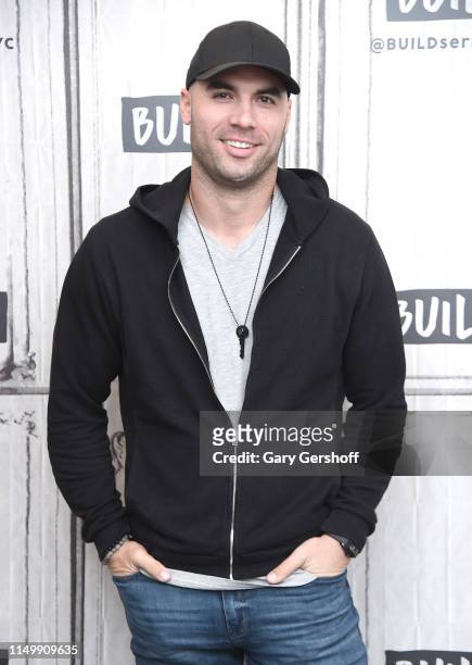 Mike Caussin visits the Buiid Series to discuss the podcast 'Whine Down with Jana and Mike' at Build Studio on May 17, 2019 in New York City.