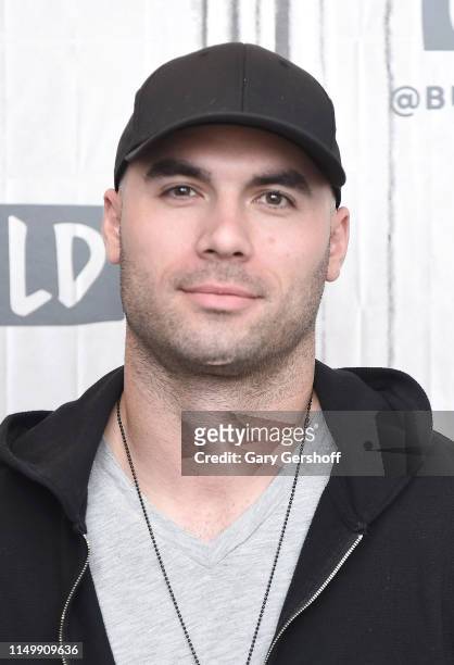 Mike Caussin visits the Buiid Series to discuss the podcast 'Whine Down with Jana and Mike' at Build Studio on May 17, 2019 in New York City.