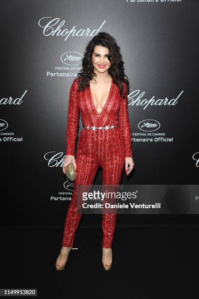 Leona Koenig attends the Chopard Love Night photocall on May 17, 2019 in Cannes, France.