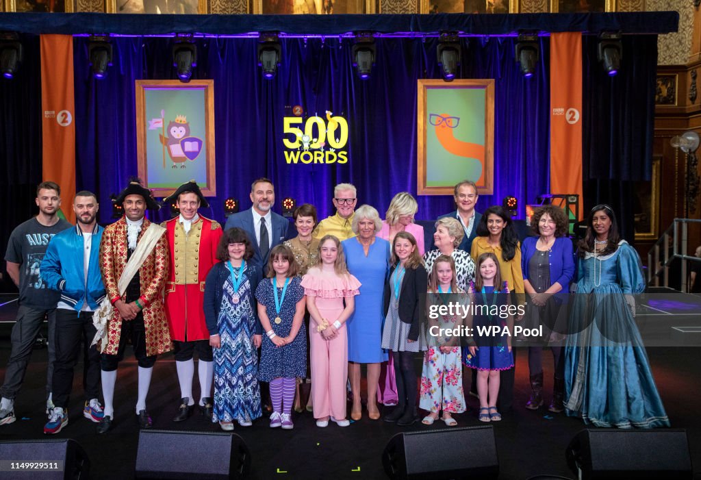 The Duchess Of Cornwall Attends Final Of 500 Words Creative Writing Competition