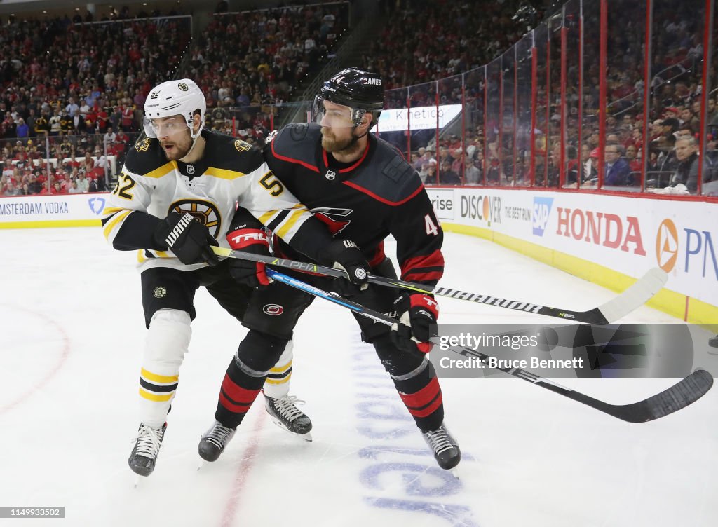Boston Bruins v Carolina Hurricanes - Game Four