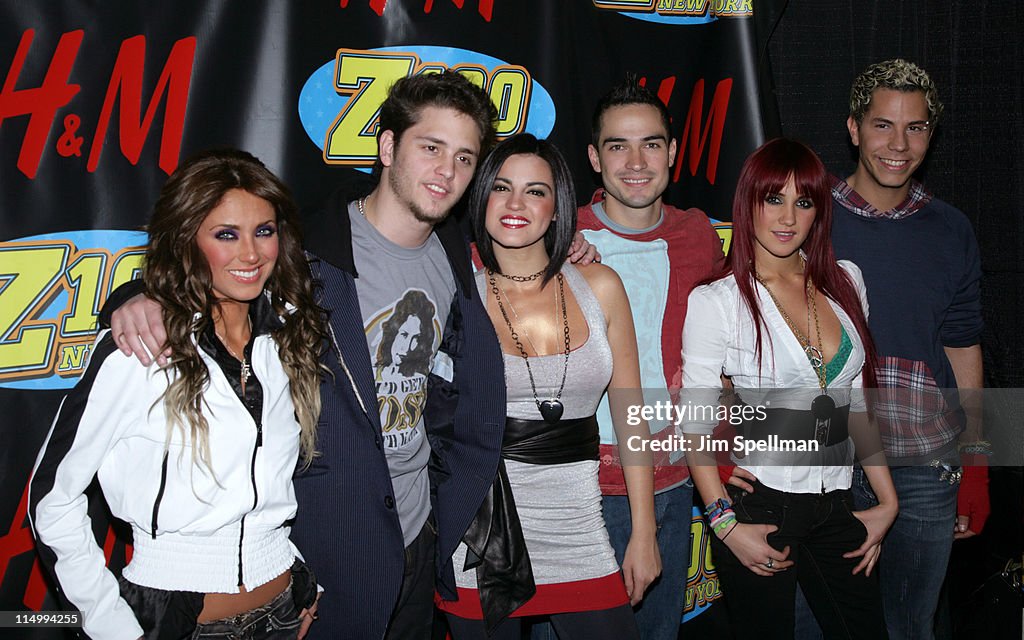 Z100's Jingle Ball 2006 - Press Room
