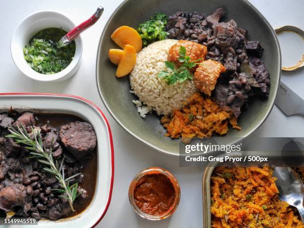 brazilian feast - feijoada 個照片及圖片檔