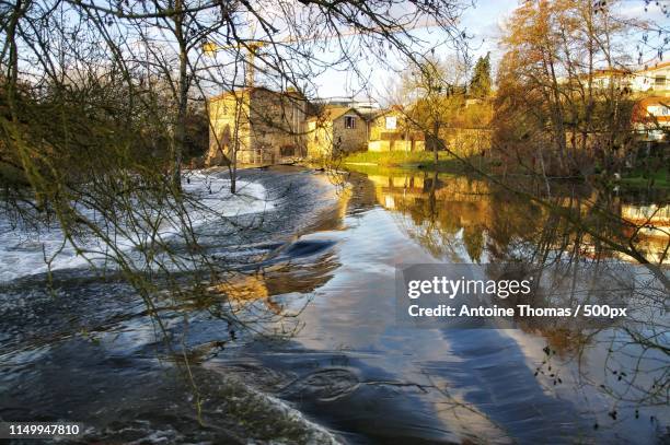 montaigu's mill - vendee stock pictures, royalty-free photos & images
