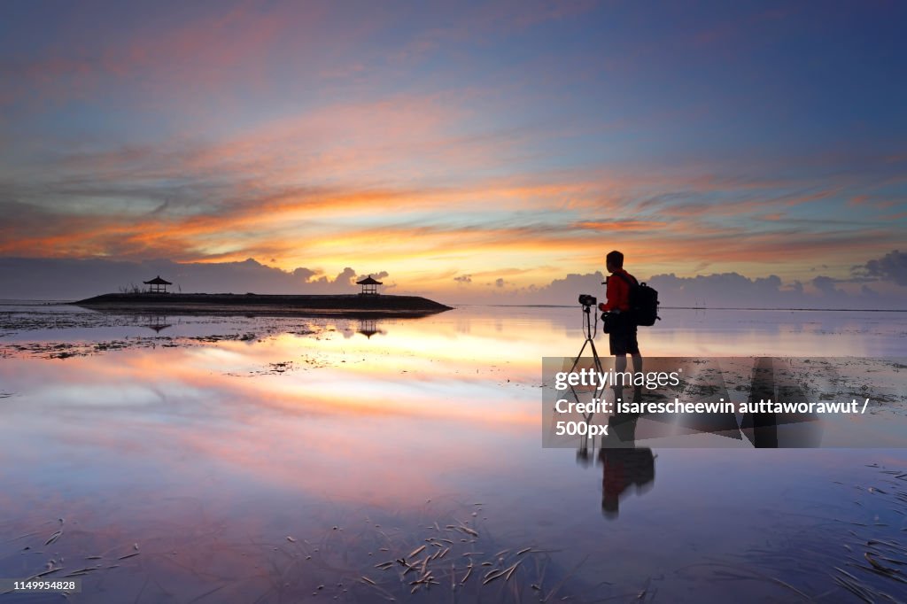 Colorful Sunrise On Sea