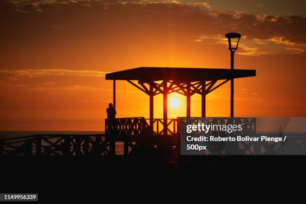 etens sunset - chiclayo peru stock pictures, royalty-free photos & images