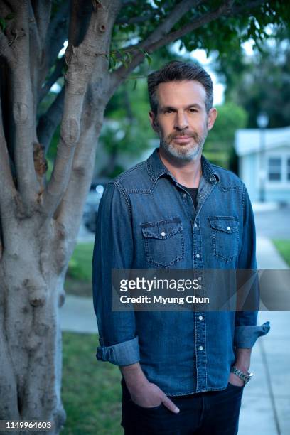 Producer and screenwriter, Simon Kinbergis photographed for Los Angeles Times on May 15, 2019 in Century City, California. PUBLISHED IMAGE. CREDIT...