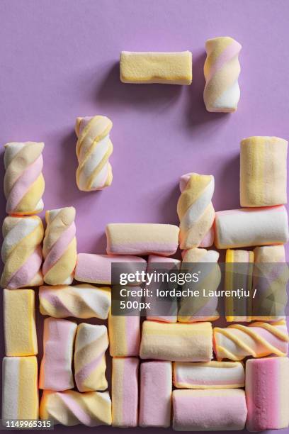 game game with marshmallow sweets - tetris stock pictures, royalty-free photos & images