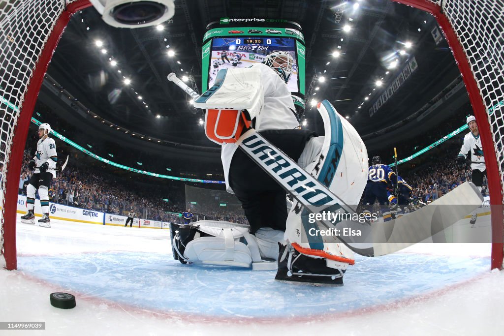 San Jose Sharks v St Louis Blues - Game Four