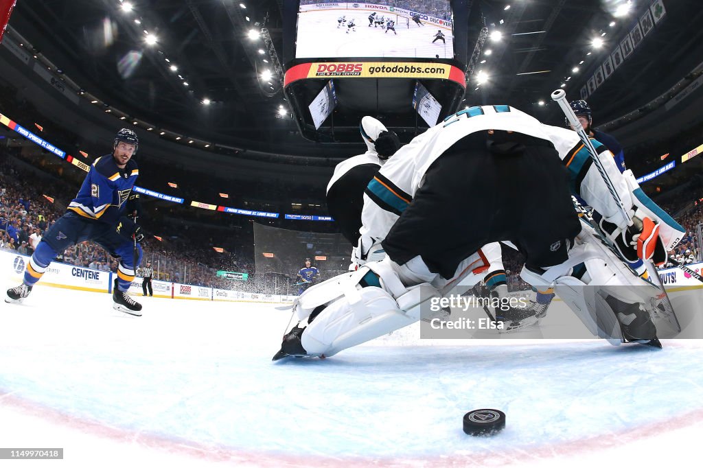 San Jose Sharks v St Louis Blues - Game Four