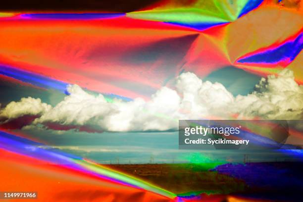 abstract cloud design - art - postmodern stock-fotos und bilder