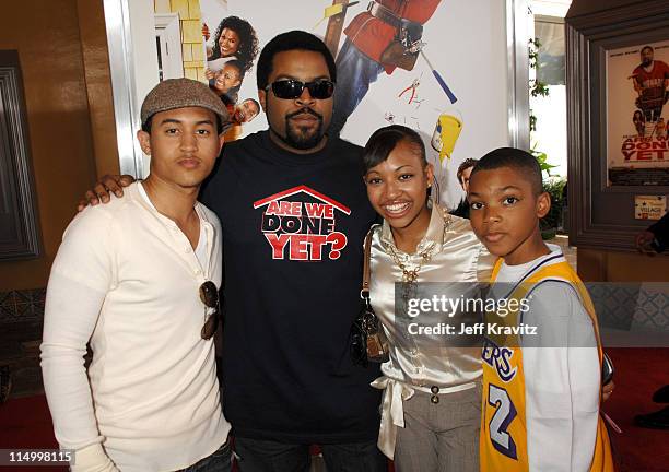 Tahj Mowry, Ice Cube, Aleisha Allen and Philip Daniel Bolden